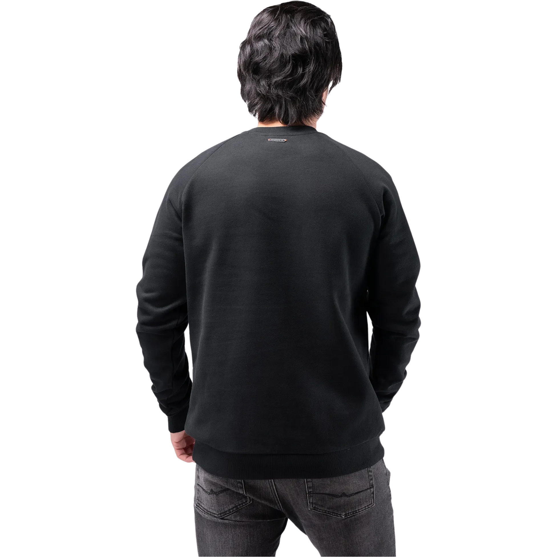 Zhik Mens Cotton Sweater SWT-0021-M-BLK - Black